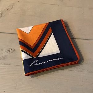 Vintage Leonardi Designer Scarf